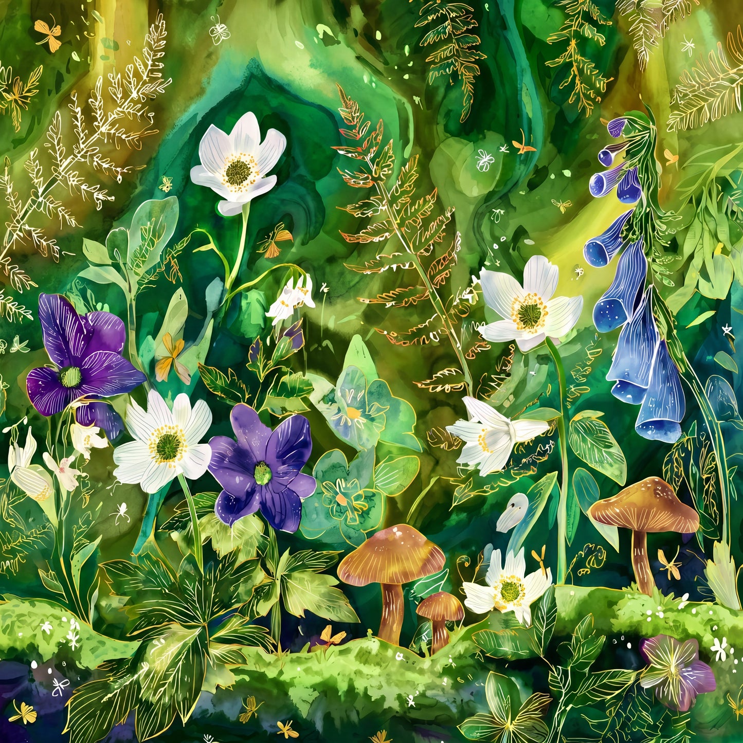 Emerald Forest Mini Canvas