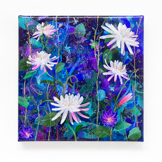 Moon Bloom Mini Canvas