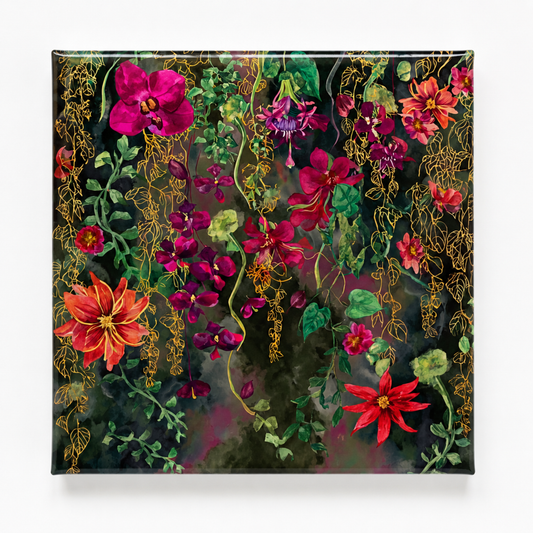 Velvet Nocturne Mini Canvas