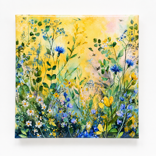 Golden Meadow Mini Canvas