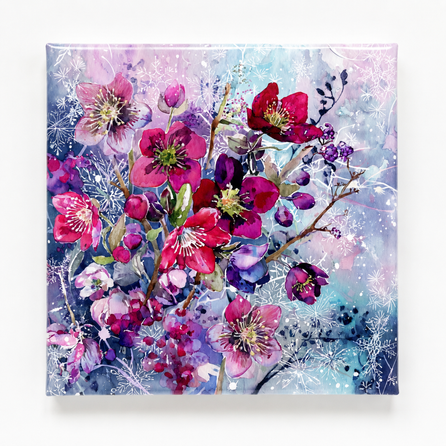 Frost Bloom Mini Canvas
