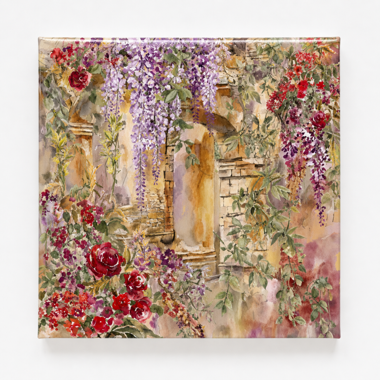 Secret Courtyard Mini Canvas