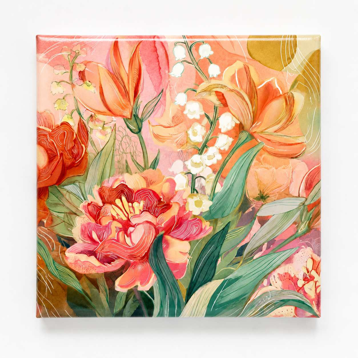 Blush Garden Mini Canvas