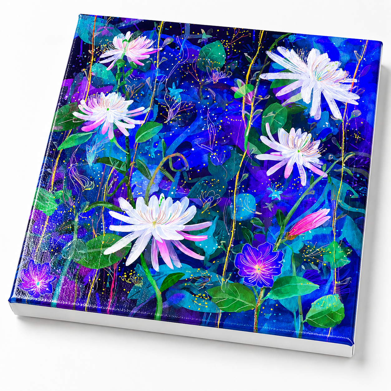 Moon Bloom Mini Canvas