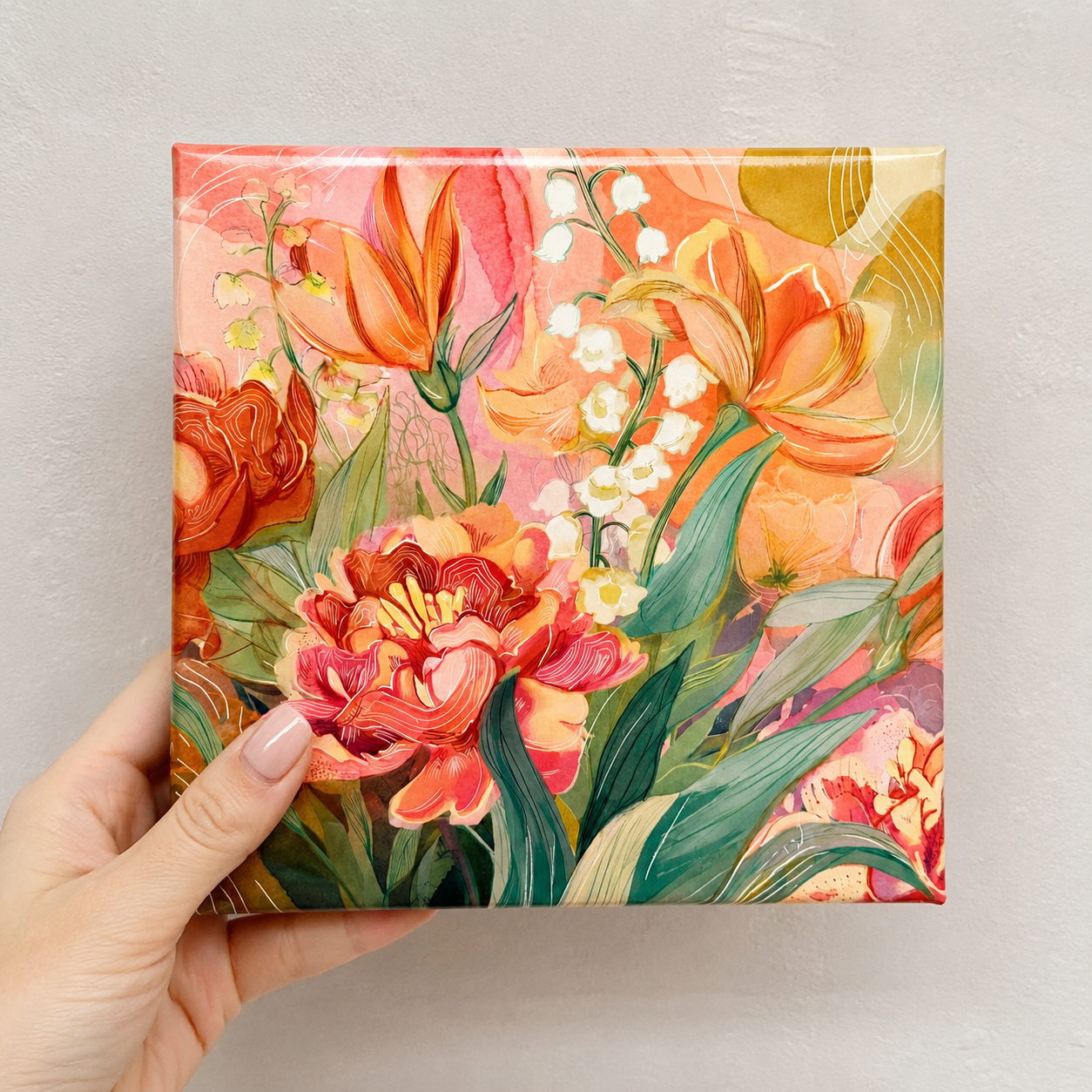 Blush Garden Mini Canvas