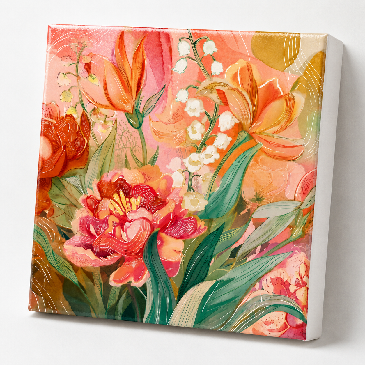 Blush Garden Mini Canvas