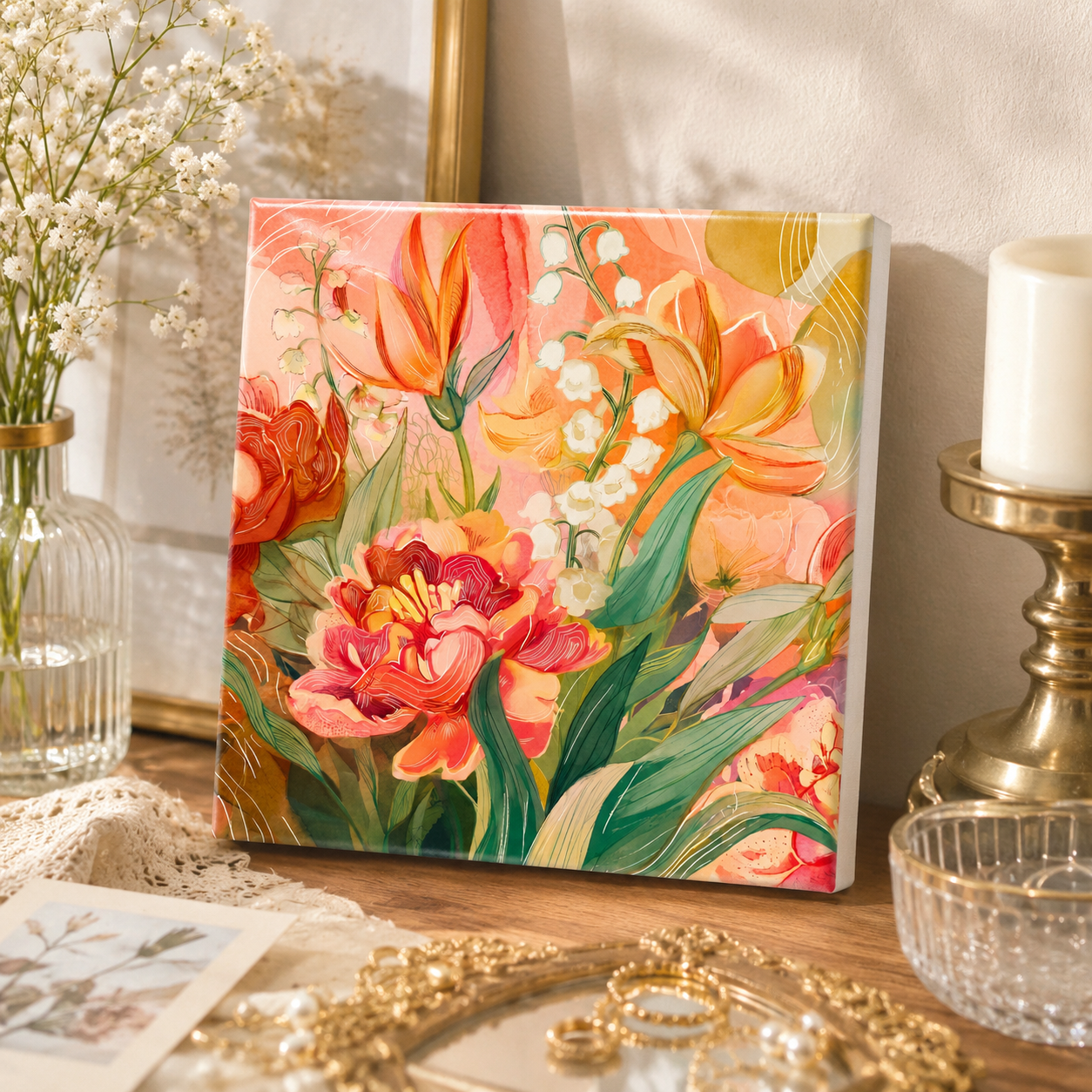 Blush Garden Mini Canvas