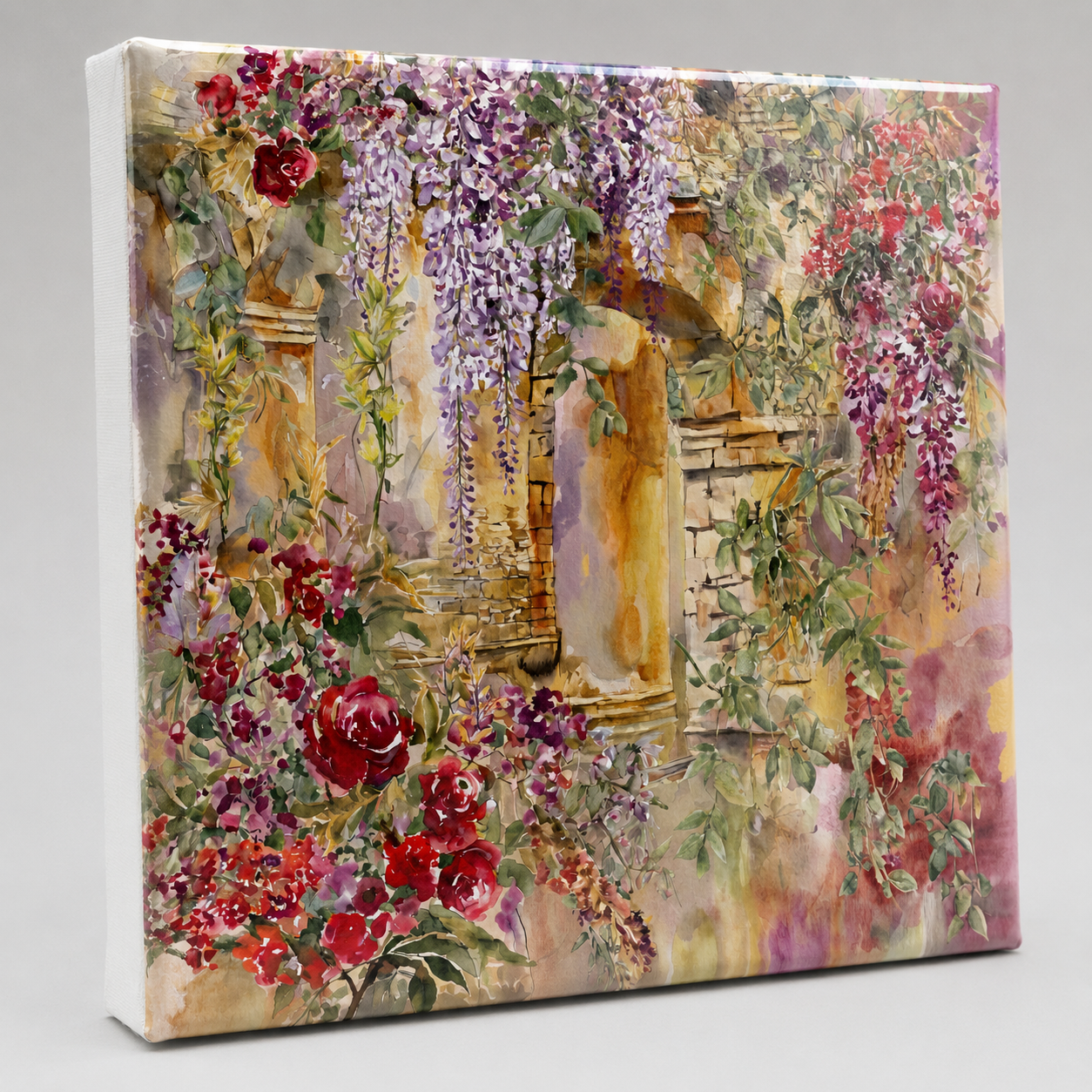 Secret Courtyard Mini Canvas