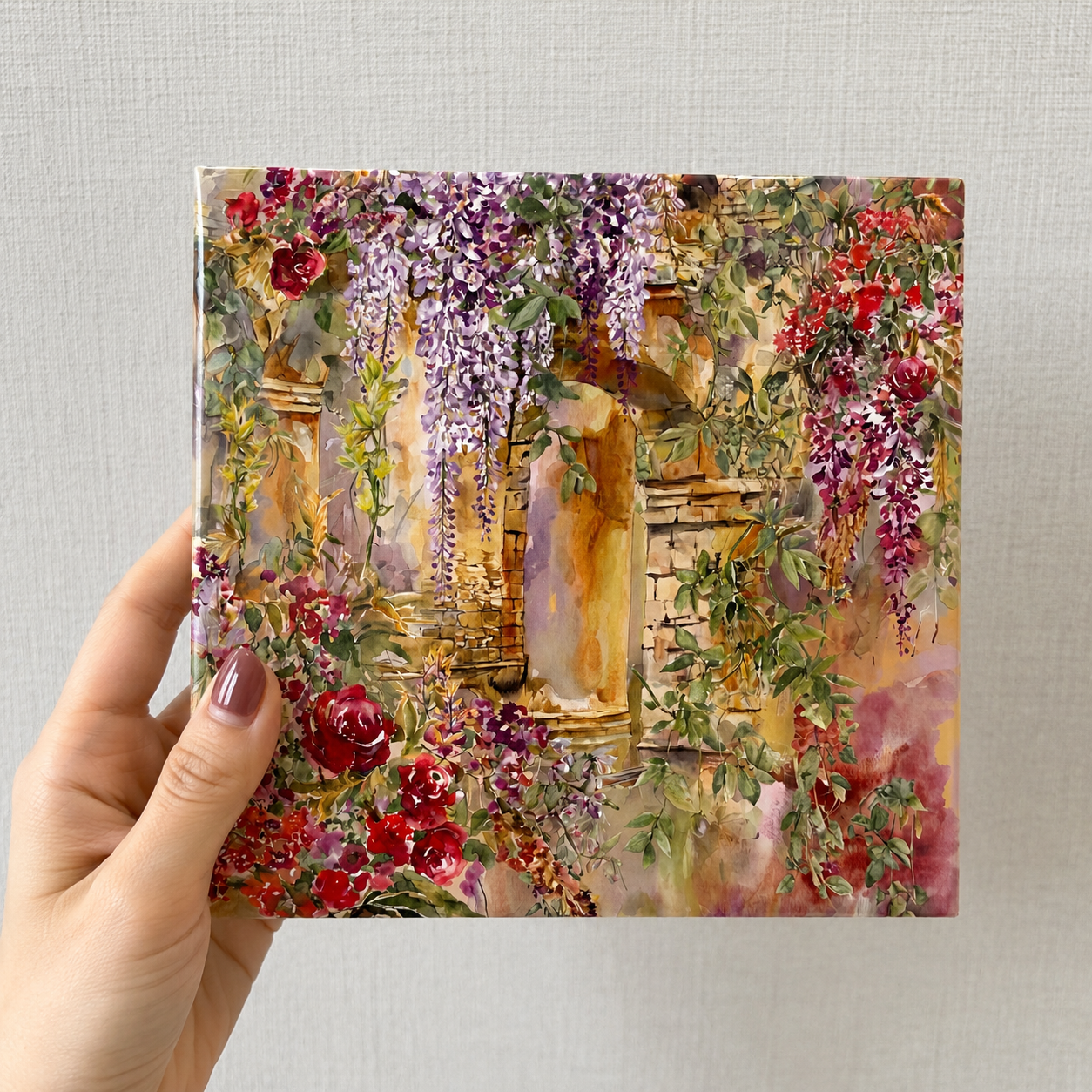 Secret Courtyard Mini Canvas