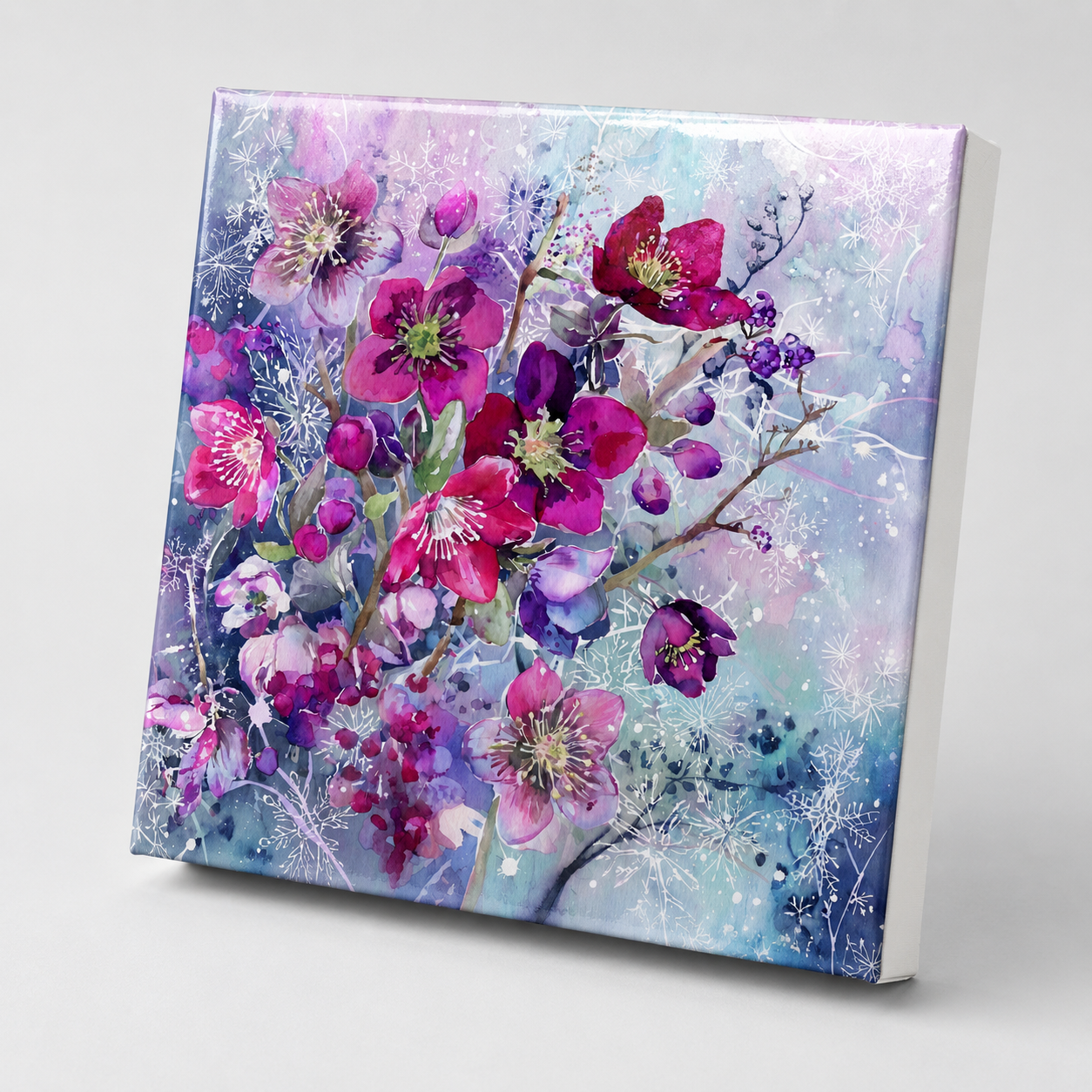 Frost Bloom Mini Canvas
