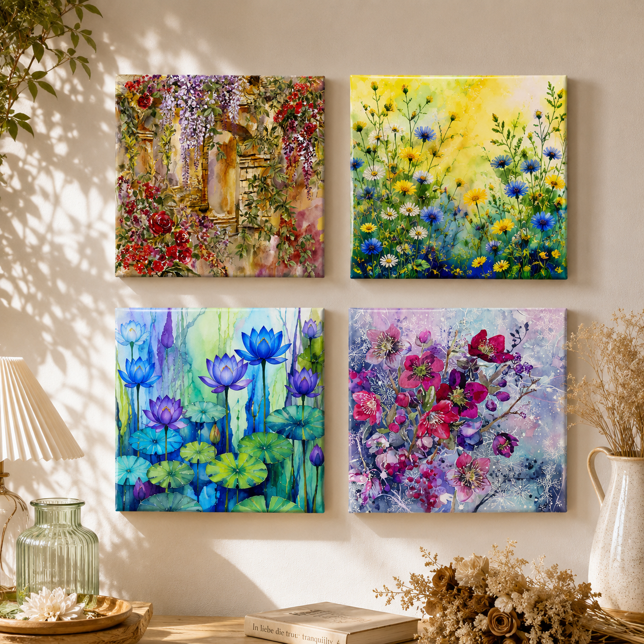 Frost Bloom Mini Canvas