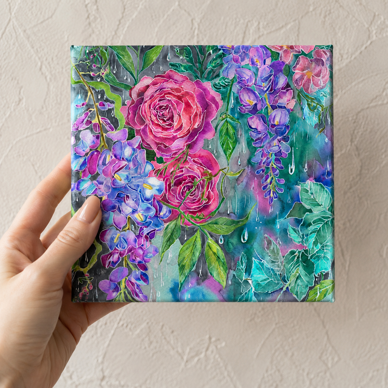 Velvet Rain Mini Canvas