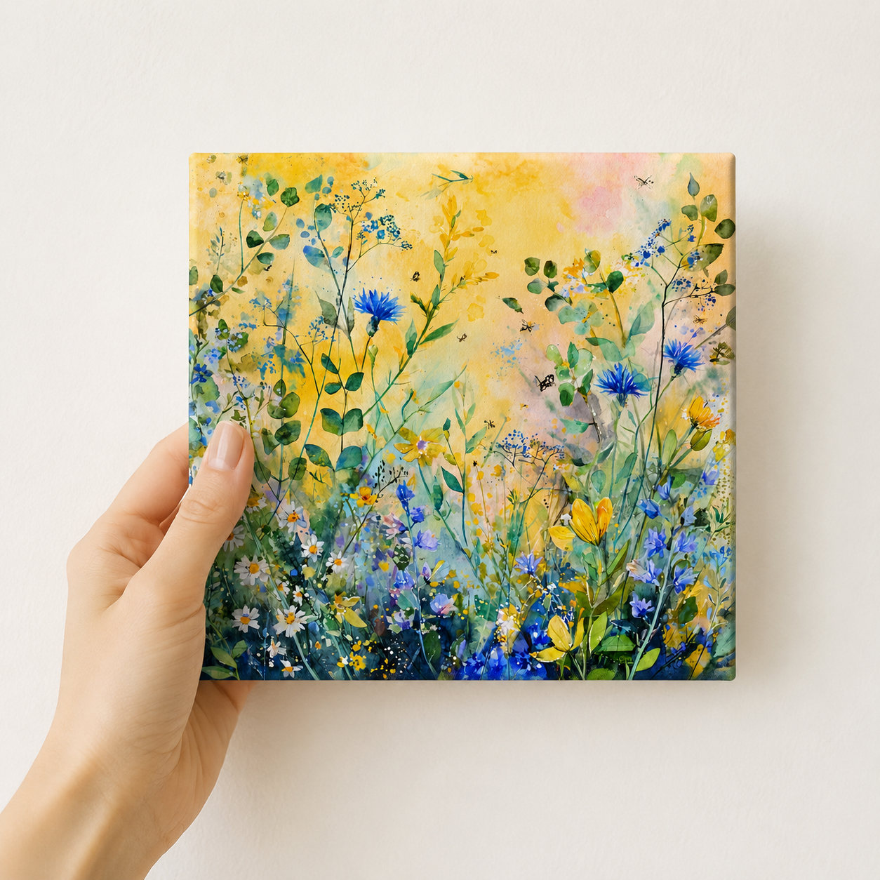 Golden Meadow Mini Canvas